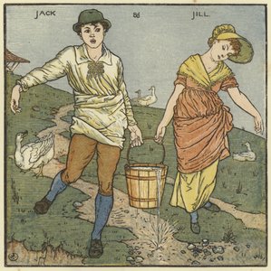 Jack y Jill de Walter Crane